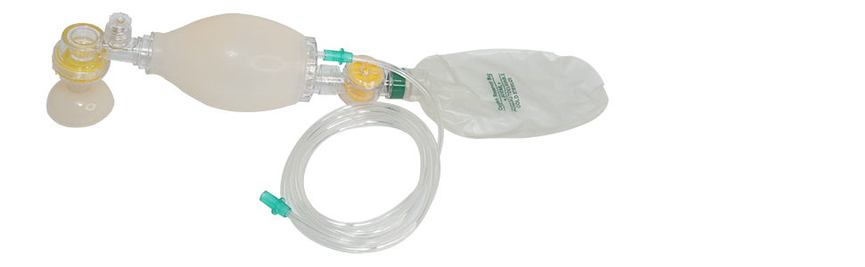 Artificial Resuscitator Autoclavable Silicon white Child
