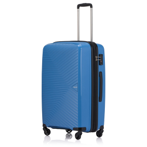 Blue 4 wheel suitcase Outlet