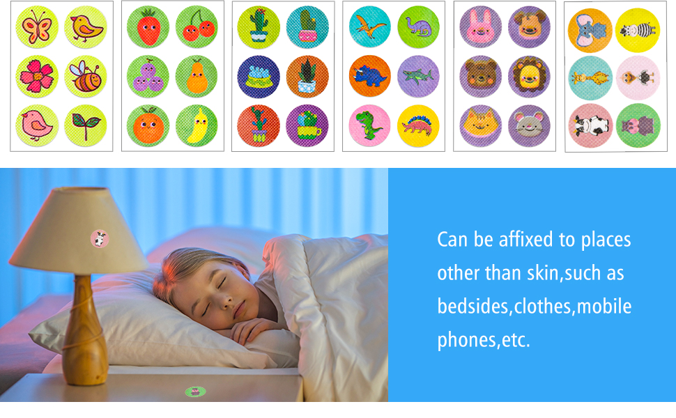 144Pcs Mosquito Repellent Sticker