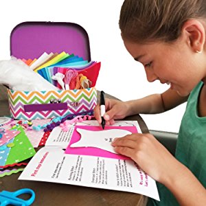 Artika Sewing Kit for Kids - Wide Ranging Arts and Crafts Kit w/ Quality Supplies Including Felts, Buttons, Scissors, Needles and More - Great Gifts for Kids, Owl Craft Kit 16 B