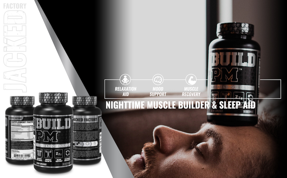 Build PM Night Time Muscle Builder &amp; Sleep Aid Post