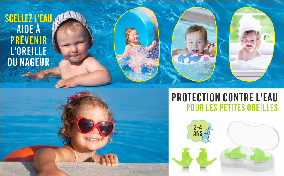 bouchon d'oreille enfants pour l eau