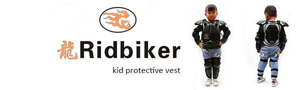 RIDBIKER kid kid children teenager armor vest
