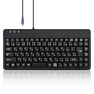 Amazon.co.jp: Perixx ペリックス PERIBOARD-409P 有線 PS2 ミニ