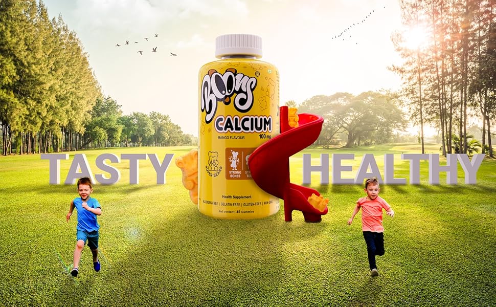 BOONS Calcium gummy for kids Kriley Nutritionals Private Limited
