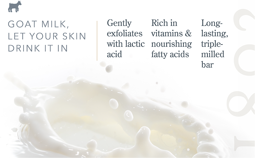 Moisturizing goat milk 