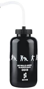 hockey water bottle with long straw