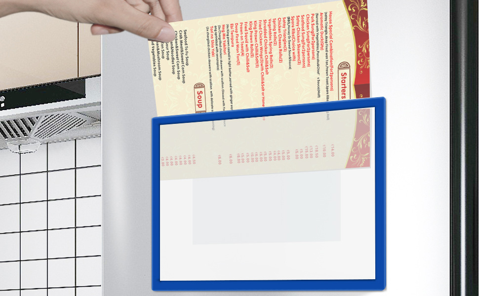 4 Pack Sign Holder for A4 Size Paper, Document