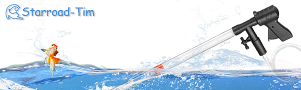 siphon fish tank cleaner