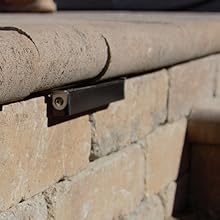 Block Wall Lights Under Cap Hardscape Wall Light