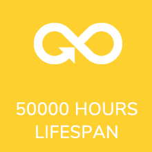 50000 Hours Lifespan