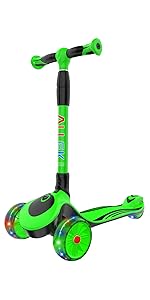 allek kids scooter kick push 3 wheel F01