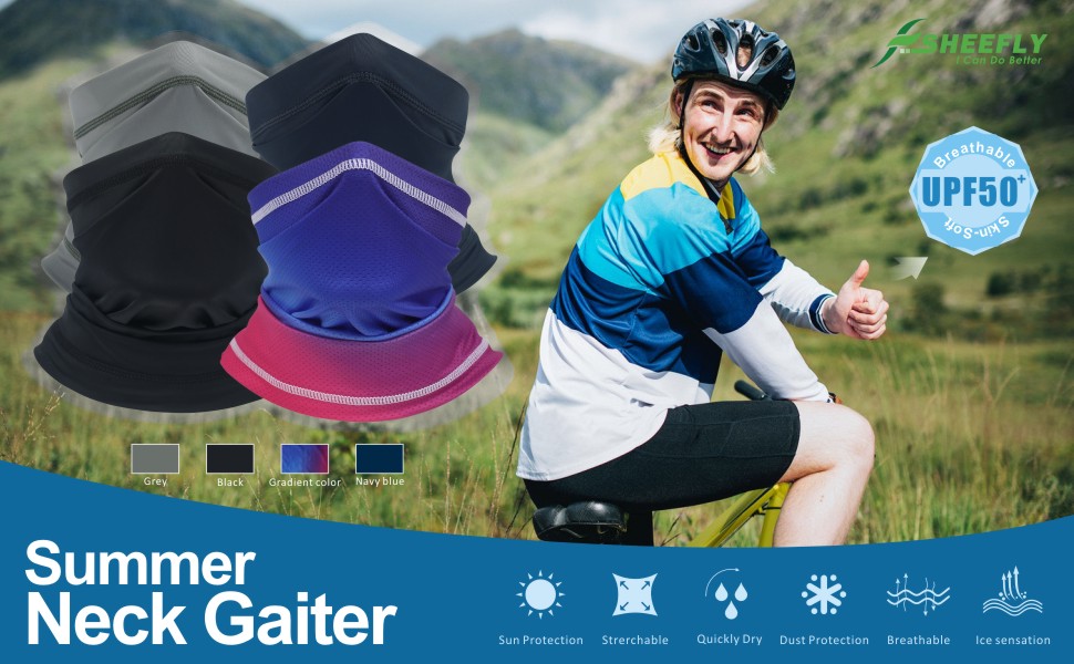 bike helmet neck sun protection