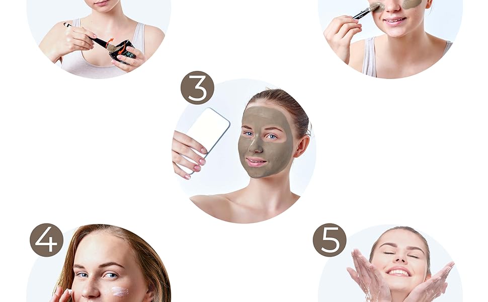 How to use Dead Sea Mud Mask, O Naturals Dead Sea Mud Mask, Dead Sea Mud Mask