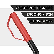 Griffe mit Kunststoffhandschutz