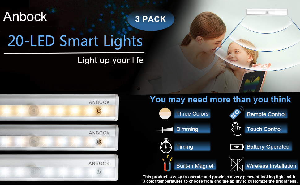 Great battery-operated Under cabinet lights