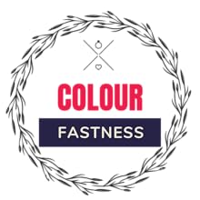 no fading, colour fastness