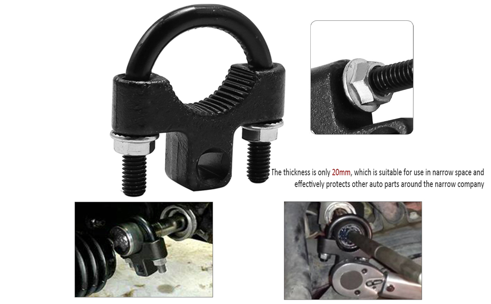 Inner Tie Rod Removal Tool Inch Connection U Bolt Clamp