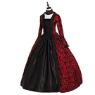 gothic victorian dresses  Victorian Historical Dress victorian red dressperiod costume dress