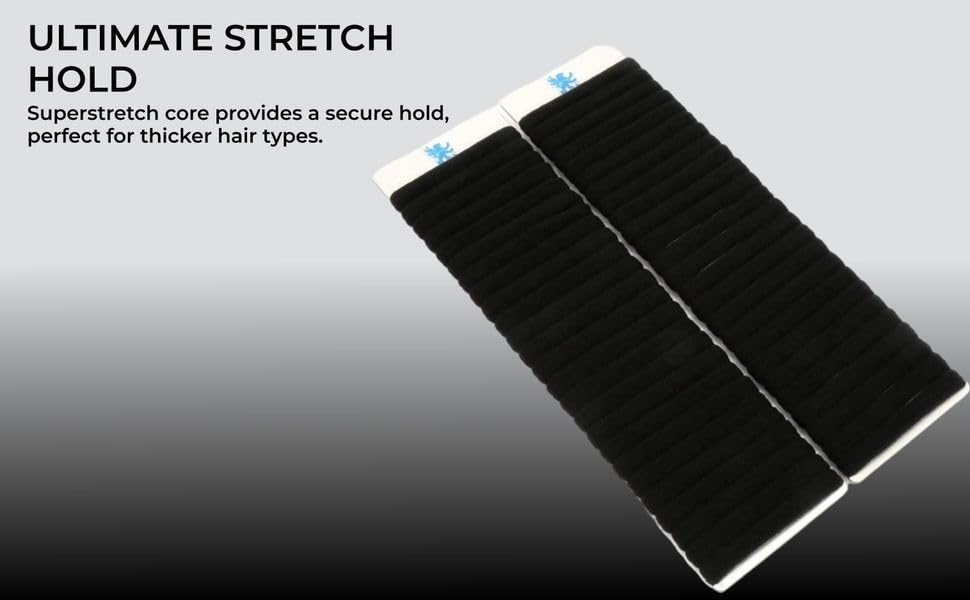 H&S Black Hair Bands