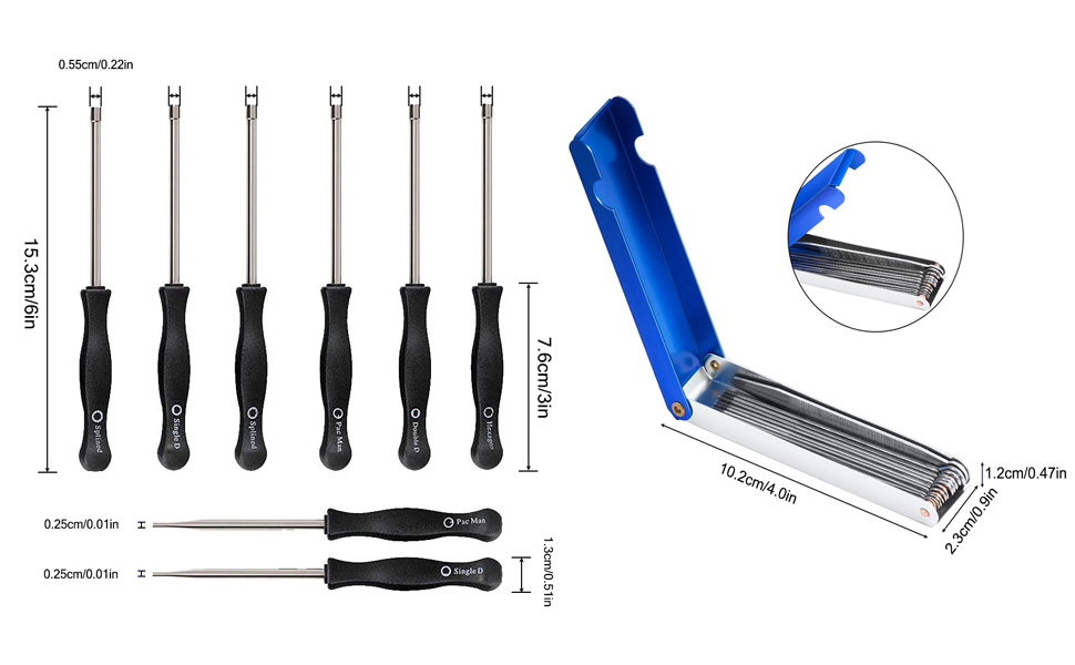 8 Pieces Carburetor Adjusting Tuneup Screwdrivers, AFUNTA Adjustment