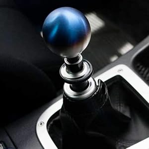 Burnt Titanium Finish JDM Sphere Shift Knob Universal Fit