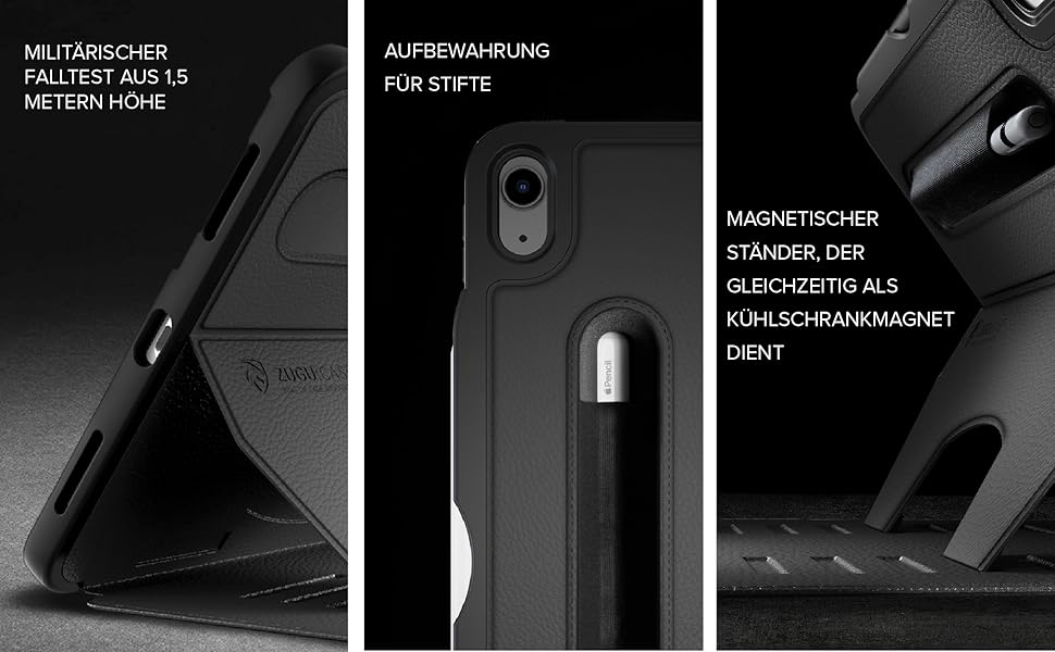 ZUGU iPad Pro 11 Case 2018 Muse Slim Protective Case 8 Angle Stand