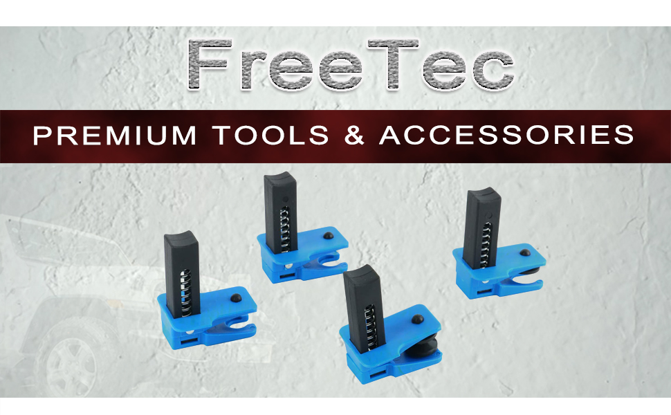 FreeTec Fluid Line Stopper Clamps 4pcs 1/2'' 3/8'' 5/16