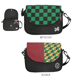 鬼滅の刃 - 鬼滅の刃 冨岡義勇 痛バッグ ショルダーバッグ・斜め掛けバッグ 41eu-naDX+S._AC_SY200_QL15_.jpg