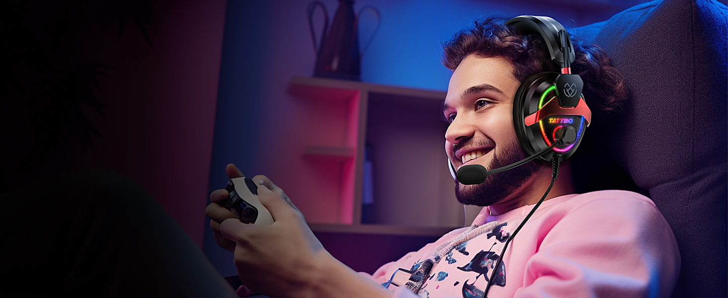 wired gaming headset