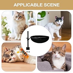 猫ベッドデスクマウント