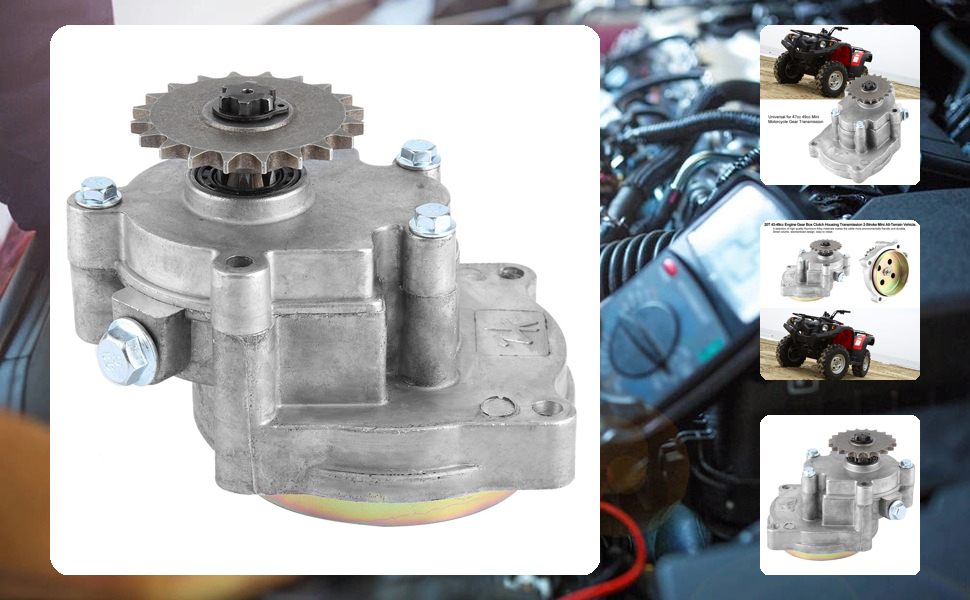 24-TWENTY FOUR- トリロジーBOX  1.2 Amazon.com: Gear Reduction Box for 2‑STROKE Mini ATV 20T