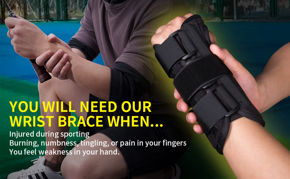 Carpal Tunnel Wrist Brace For Sleeping, Night Sleep Support Brace