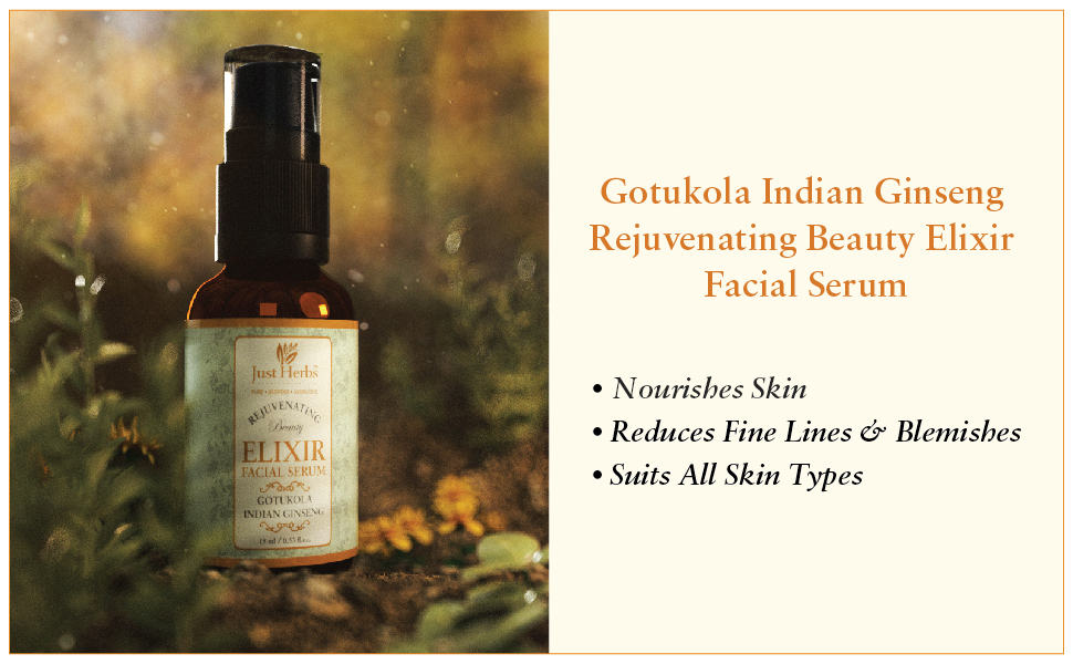 Elixir Facial Serum by Just Herbs