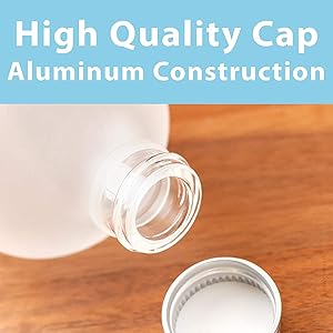 Boston Round Bottles in various colors