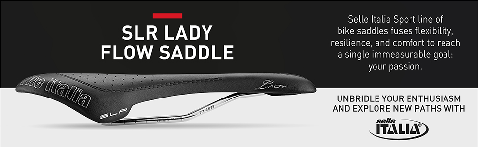 Amazon.com : Selle Italia SLR Lady Flow Road Bike Saddle