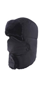 Winter Windproof Mask Ushanka Hat