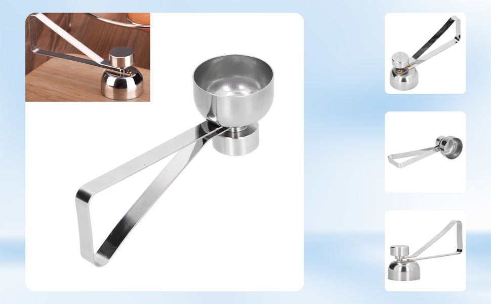 Stainless Steel Egg Opener Eggshell Cutter, Egg Shell