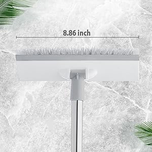 scrub brush with long handle