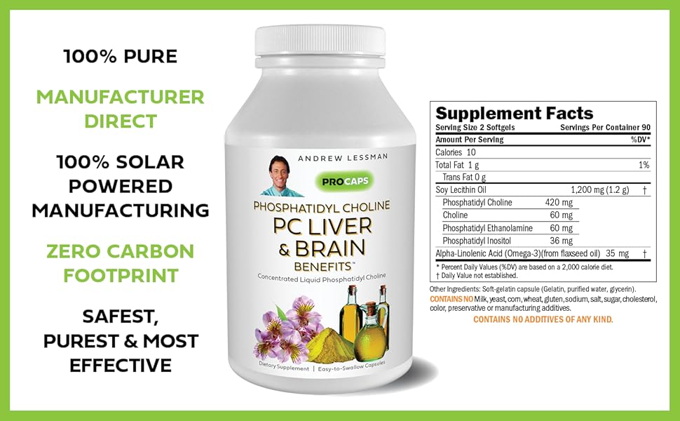 Andrew Lessman PC Liver & Brain Benefits 360 Softgels