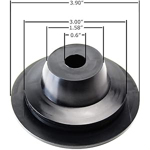 Rubber Housing Seal Caps For Headlight Install, Aftermarket Headlamp or Retrofit