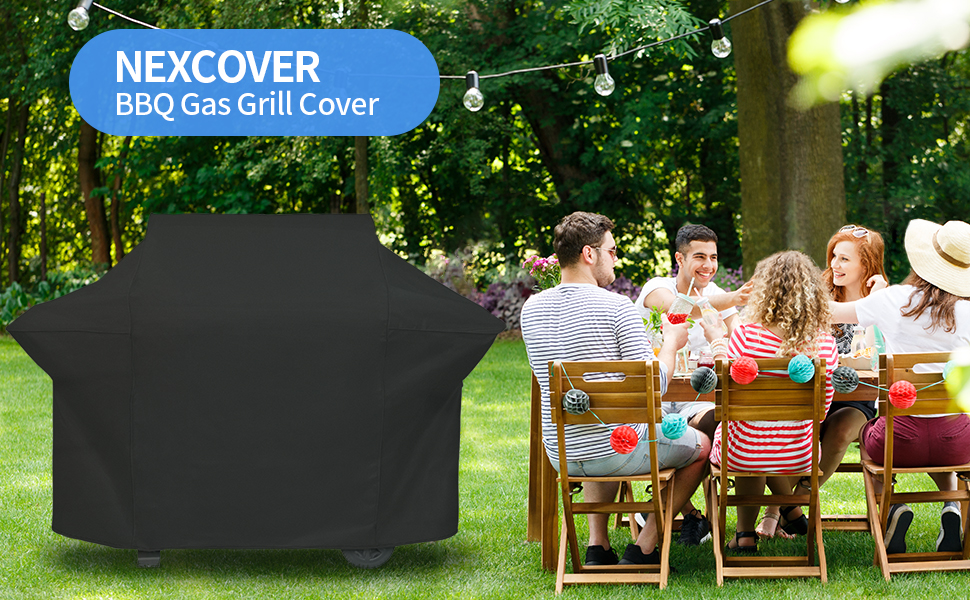 NEXCOVER Grill Cover, 74 Inch Waterproof BBQ Cover, Large