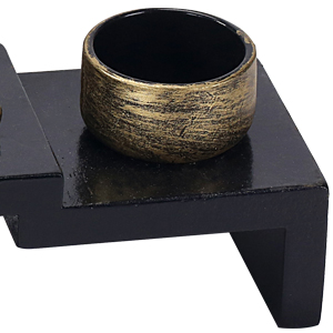 zen garden Buddha statue tealight candles display tray