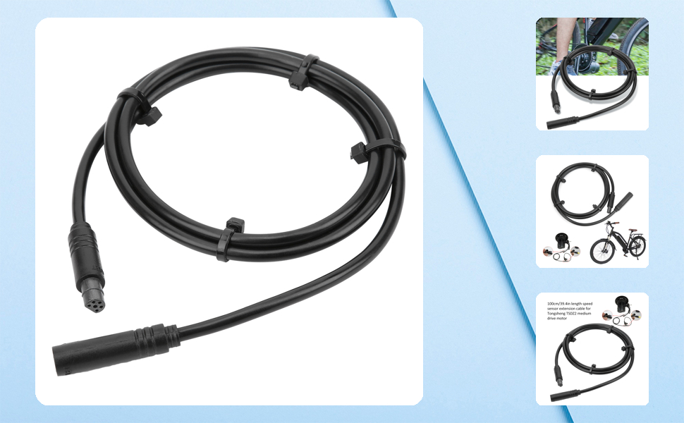 Tongsheng TSDZ2 Speed Sensor Extension Cable, 100cm 6core