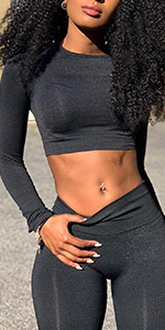 Anti-Cellulite Shorts | Plus Size Legging Crop top