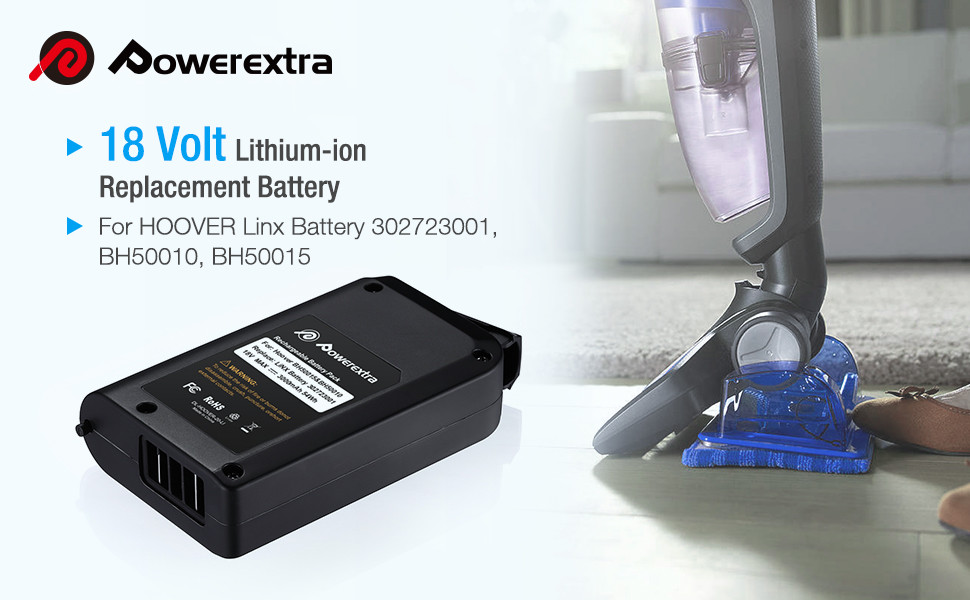 Powerextra 3000mAh 18 Volt Lithium Ion Replacement Battery
