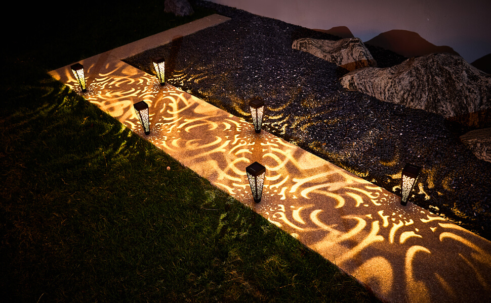 outdoor solar lights for walkway