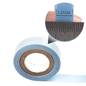 Lace Front Tape--Blue Color 1.27 CM(1/2") x 3 Yards