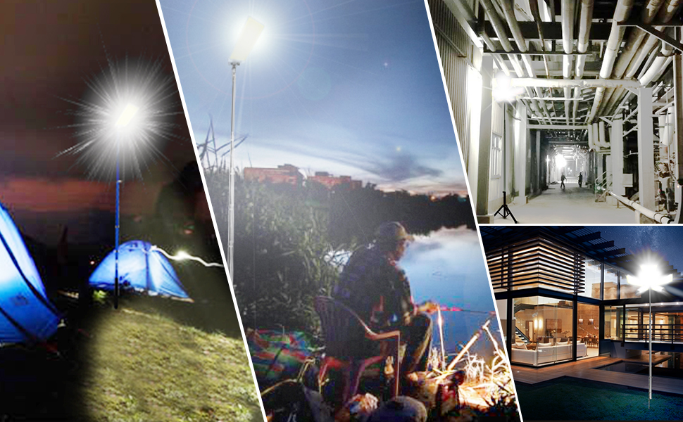 CONPEX Led Camping Lights with Remote Control,15000 Lumen Removable