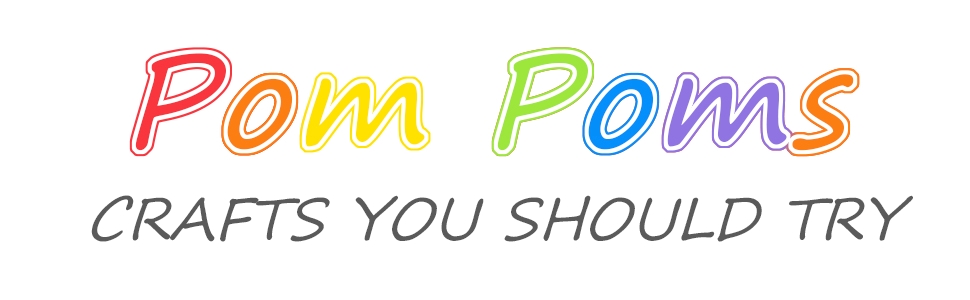 pom poms craft multicolor